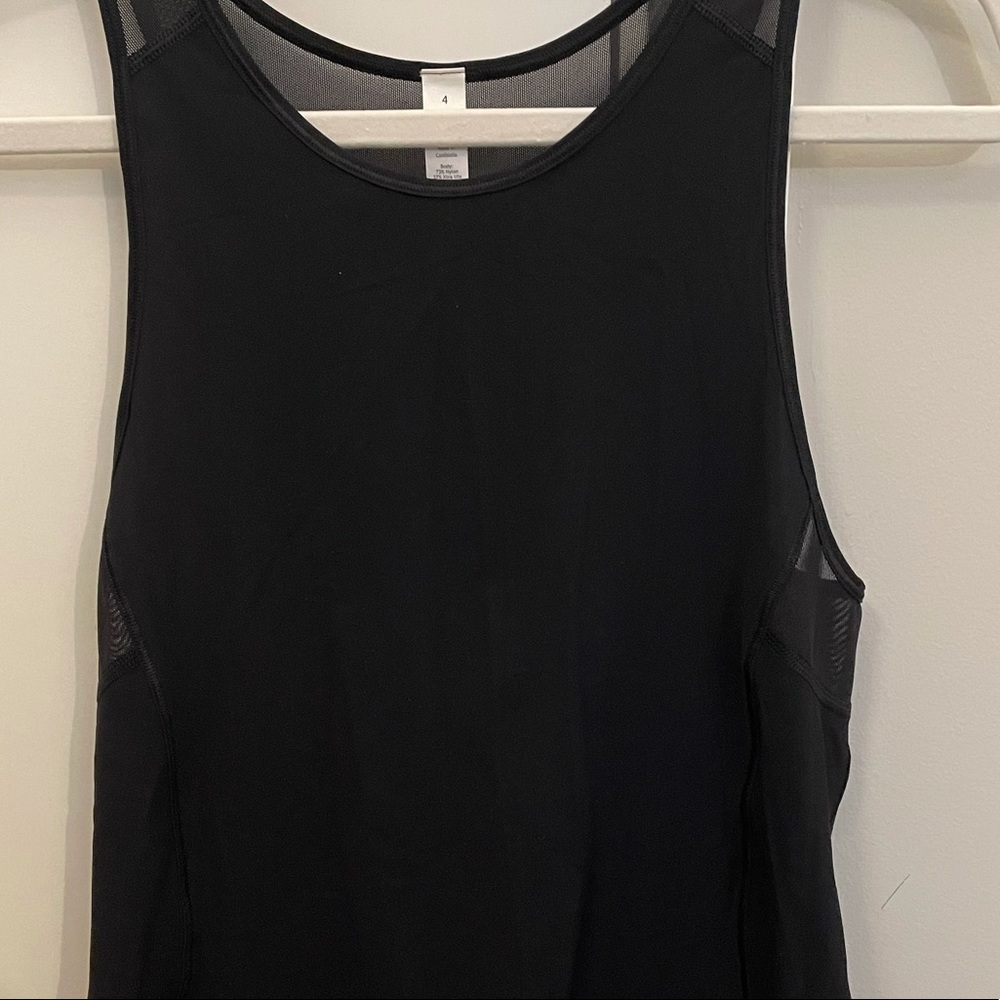 Lululemon Black Tank (size 4)